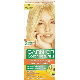 Garnier Color Naturals Farba do włosów nr 10 Bardzo Bardzo Jasny Blond