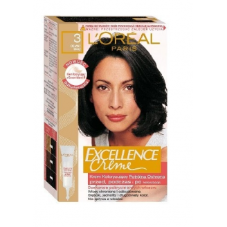 Loreal Excellence Creme Krem koloryzujący 3 ciemny brąz