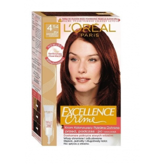 Loreal Excellence Creme Krem koloryzujący 4.54 brąz mahoniowo miedziany