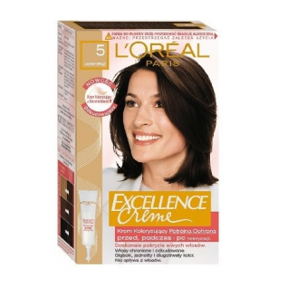 Loreal Excellence Creme Krem koloryzujący 5 jasny brąz
