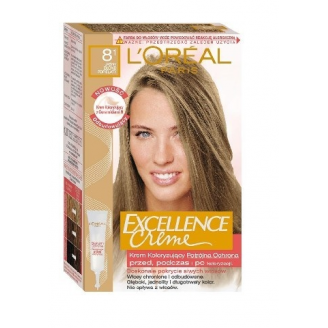 Loreal Excellence Creme Krem koloryzujący 8.1 jasny blond popielaty