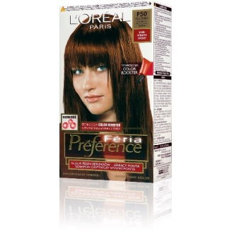 Loreal Feria Preference Bursztynowy Kasztan P50