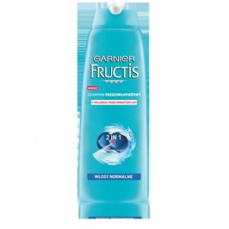 Garnier Fructis Szampon 400ml 2w1 przeciwłupieżowy