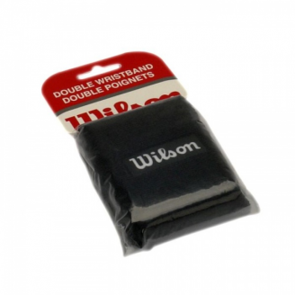 Opaska tenisowa na nadgarstek WILSON czarna 2szt.