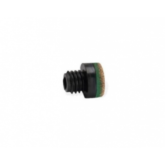 Końcówka wkręcana 12 mm. plastikowy gwint