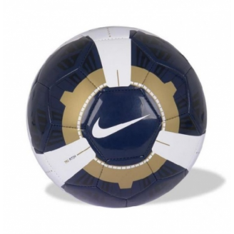 Piłka nożna Nike T90 Pitch granatowo - biała