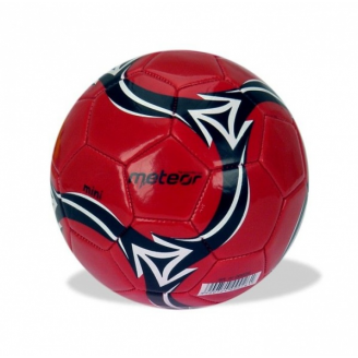 Piłka nożna Meteor mini #1 czerwona