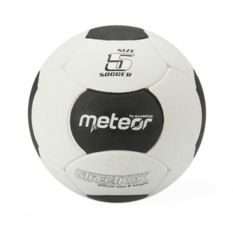 Piłka nożna na asfalt Meteor Streetkick #5 biała
