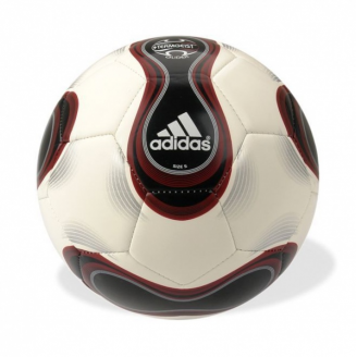Piłka Nożna Adidas Teamgeist Glider biało-czarna