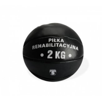 Piłka rehabilitacyjna skóra naturalna 2KG