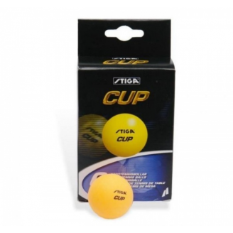 Piłeczki tenis stołowy Stiga Cup żółte