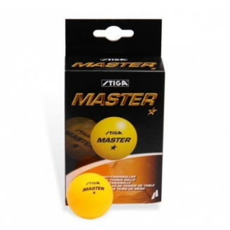 Piłeczki tenis stołowy Stiga Master żółte