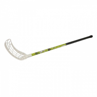 Kij do unihokeja Player Senior RealStick 95cm z owijką, biała łopatka