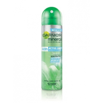 Garnier Mineral Active Dezodorant spray Niebieski