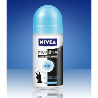 Nivea Dezodorant Invisible Pure Roll-on