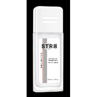 STR8 Unlimited Dezodorant 85ml naturalny spray zestaw 4+2 gratis