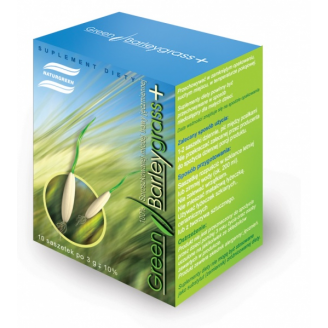 NATURGREEN GREEN BARLEY GRASS+ 10 SASZETEK
