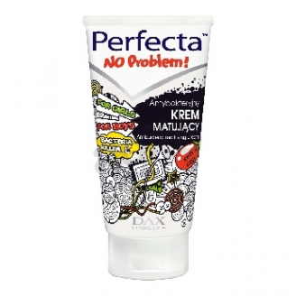 Dax Cosmetics Perfecta No Problem, Antybakteryjny krem matujący, 50 ml
