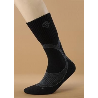 Skarpety trekking 35-37 czarno-antracytowe