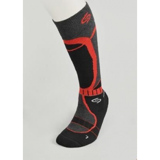 Skarpety SKI deo 35-37 czarno-czerwone