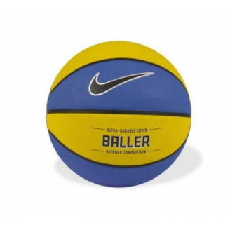 Piłka koszowa Nike Baller #7 niebiesko-żółta