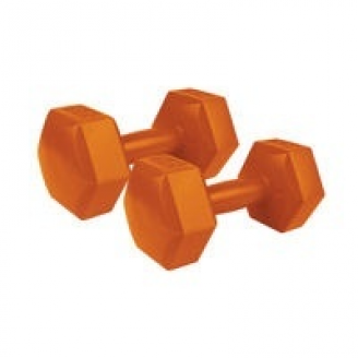 84312 Zestaw hantli winylowych 2x2KG