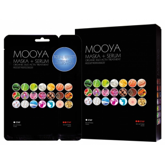 Mooya Total Effect, Zabieg profesjonalny, Wypełniacz Hialuronowy Maska + Serum