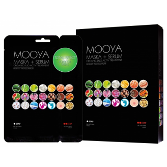 Zabieg Profesjonalny, Mooya Total Effect, Korektor wieku, Maska + Serum