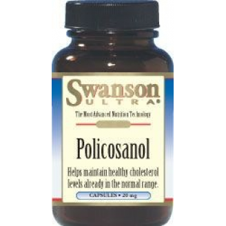Swanson Biocosanol Polikosanol 20 mg, 60 kapsułek
