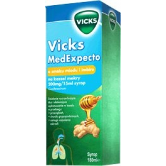VICKS MEDESPECTO SYROP NA KASZEL MOKRY 180 ML