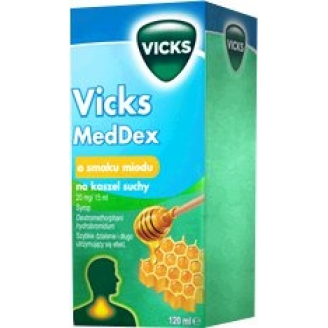 VICKS MEDESPECTO SYROP NA KASZEL SUCHY 180 ML