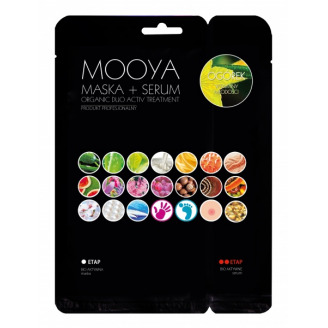 Mooya, Bio Organiczny Zabieg, Witaminy młodości, Maska + Krem