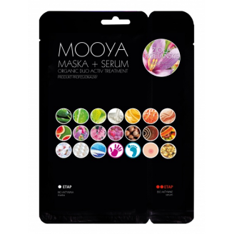 Mooya Bio, Organiczny zabieg, Regeneracja i jędrność, Maska + Krem