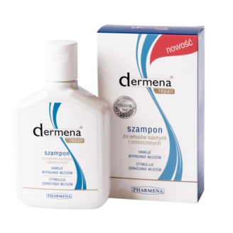 Dermena Repair, Szampon hamujacy wypadanie włosów, 200 ml