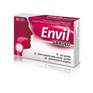 Envil Gardło, 10 tabletek do ssania