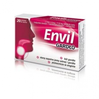 ENVIL GARDŁO 20 TABLETEK DO SSANIA