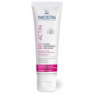 IWOSTIN RE - ACTIN 30+ PRZECIWZMARSZCZKOWY KREM NA NOC 40 ML