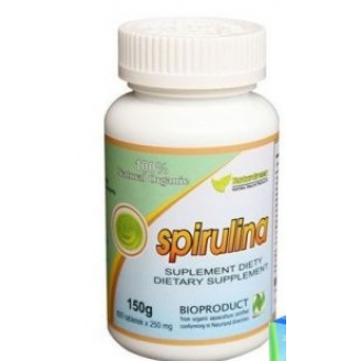 NATURGREEN SPIRULINA ORGANICZNA 600 TABLETEK