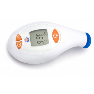 Termometr z czujnikiem temperatury Dual Touch Mebby do pomiaru na czole i pod ramieniem Termometr DualTouch (ref 91935)