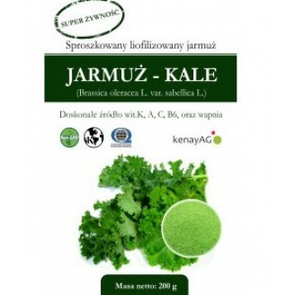 KENAY KALE LIOFILIZOWANY SPROSZKOWANY  JARMUŻ 200 G