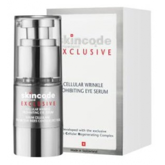 SKINCODE CELLULAR WRINKLE PEROHIBITING EYE SERUM POD OCZY ZAPOBIEGAJACE ZMARSZCZKOM 15 ML