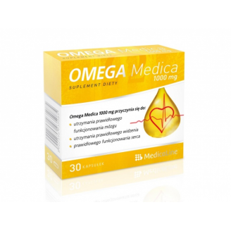 Omega Medica, 1000 mg, 30 kapsułek