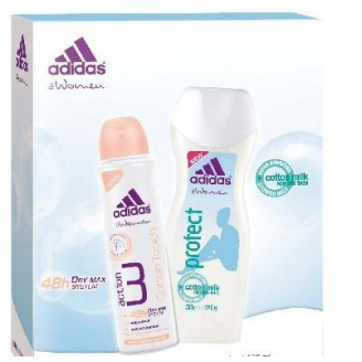 ADIDAS ACTION 3 COTTON TOUCH ZESTAW