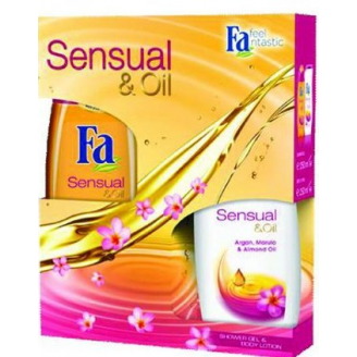 FA SENSUAL & OIL ZESTAW