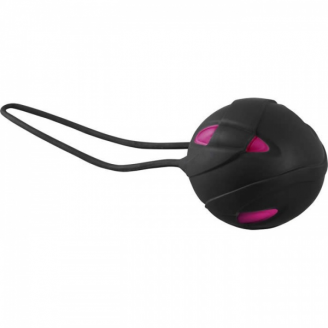 Kulki FUN FACTORY SMARTBALLS JEDNA KULKA - teneo uno, różowo-czarna