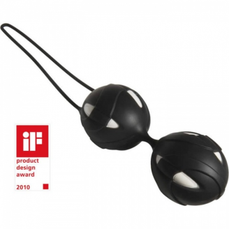Kulki FUN FACTORY SMARTBALLS DWIE KULKI - teneo duo biało-czarne