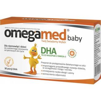 Omegamed Baby, Kapsułki Twsit-Off, 30 porcji
