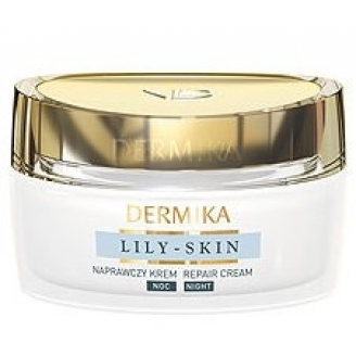 Dermika Lily Skin, Naprawczy krem na noc, 50 ml