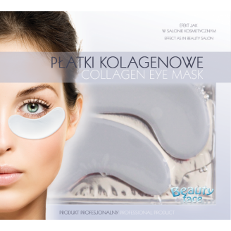 Beauty Face, Płatki pod oczy do cery delikatnej, 2 sztuki