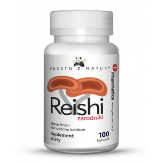 Pharmatica Reishi, Zarodniki, 100 kapsułek